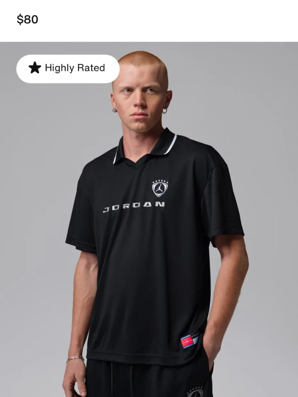 Jordan Brooklyn Men's Soccer Top